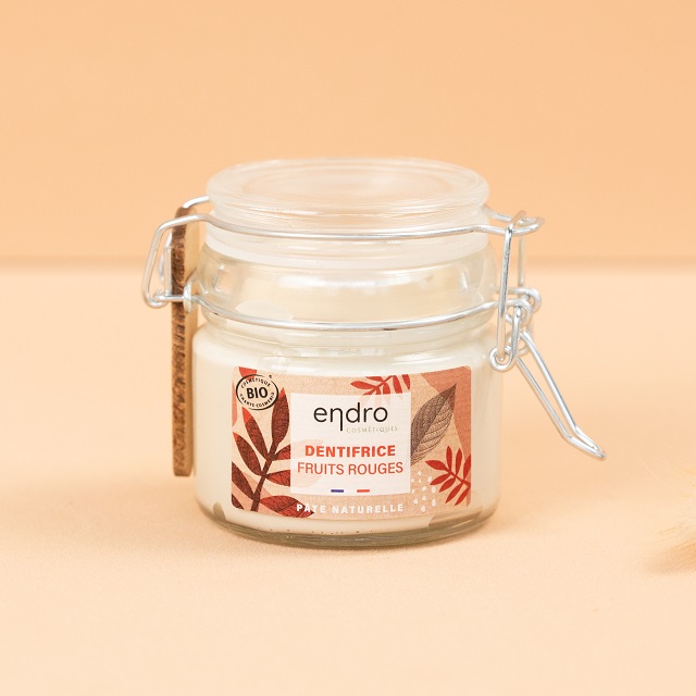 Dentifrice BIO en pâte – Fruits rouges