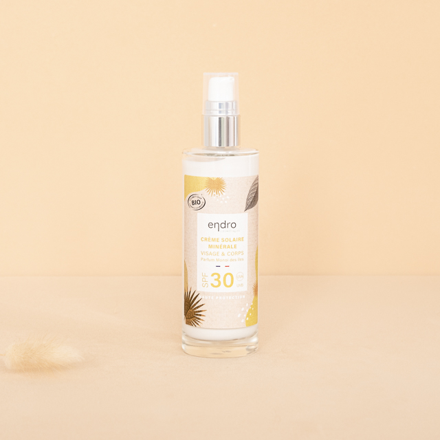 Crème solaire minérale – SPF30